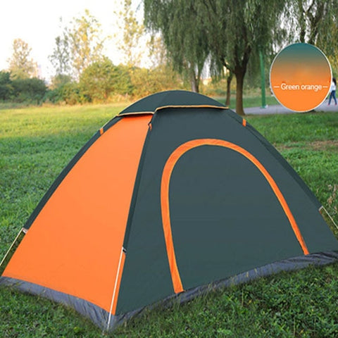 Outdoor Waterproof Hiking Camping Tent Anti-UV Portable 2 Person Ultralight Folding Tent Pop Up Automatic Open Sun Shade