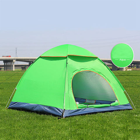 Outdoor Waterproof Hiking Camping Tent Anti-UV Portable 2 Person Ultralight Folding Tent Pop Up Automatic Open Sun Shade