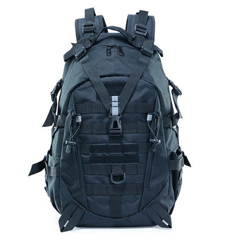 40L Camping Backpack Military Bag Men Travel Bags Tactical Army Molle Climbing Rucksack Hiking Outdoor Sac De Sport Tas XA714WA