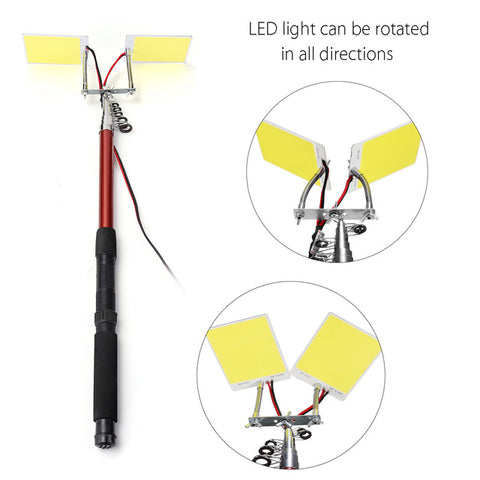 High Power IP54 or IP65 M10 LED COB camping fishing rod lights