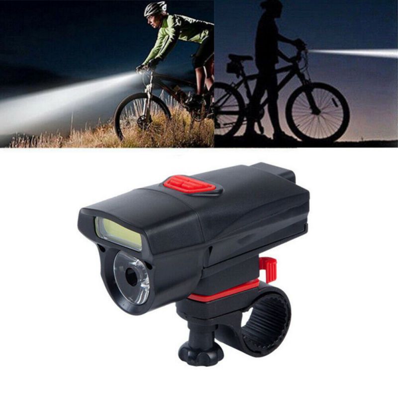 Waterproof Professional Bicycle Light Mountain Bike Lighting LED-Lamp Outdoor Black COB Headlight