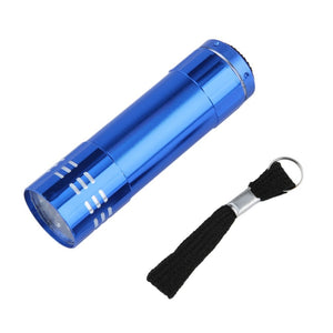 1pcs Flashlight 9 LED Torch Lamp Useful practical Affordable Brand New new arrival