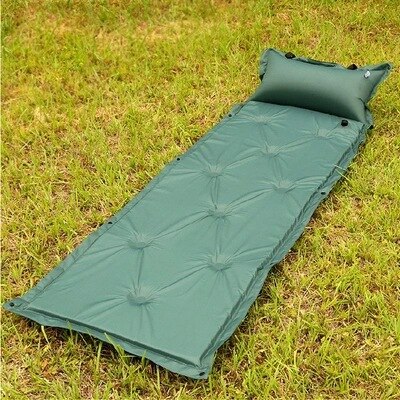 Bread Tree Single Person Outdoor 9 Point Automatic Inflatable Pad Thick Tent Air Cushion-Joint Double Inflatable Bed