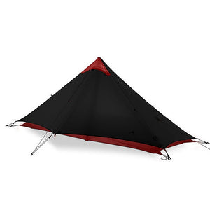 3F UL GEAR 1 People Oudoor LanShan Camping Tent 3 Season 1 Single Person Professional 15D Nylon Silicon Coating Rodless Tent